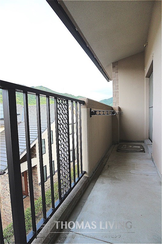 バルコニー　日当たり良好です。