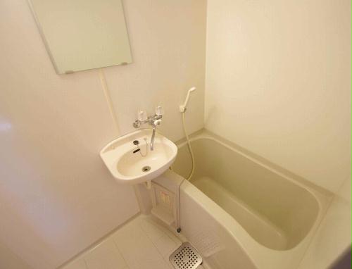 バス・シャワールーム　洗面所付お風呂です
