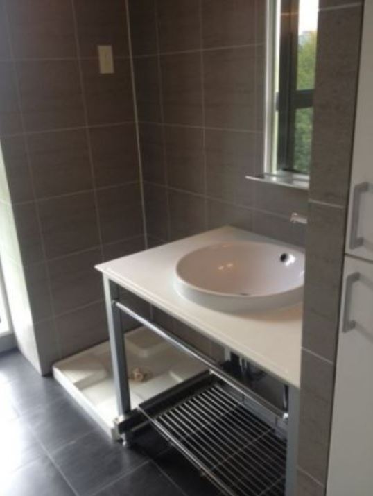 洗面設備　別タイプ部屋　参考写真です