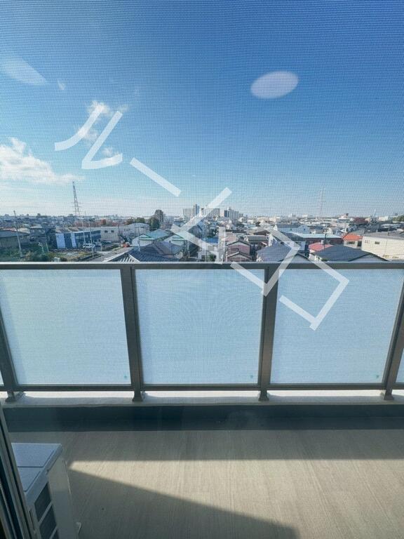 バルコニー　5階の写真です。