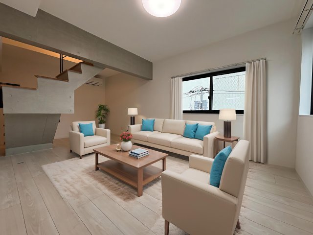 居室・リビング　家具家電はつきません。イメージ画像です。