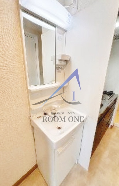 洗面設備　洗面台です。