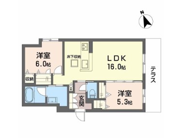 Seaside Houseの間取り写真