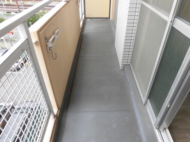 バルコニー　広いバルコニーです。