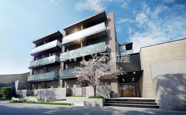 建物外観　落ち着いた雰囲気の外観です