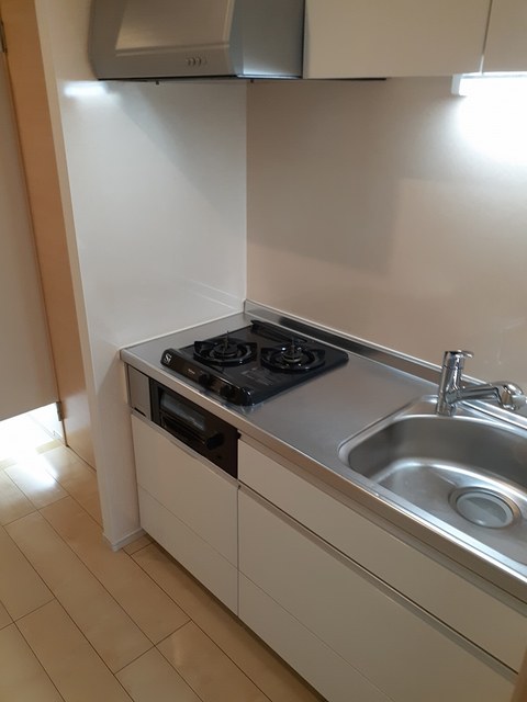 キッチン　ガス2口システムキッチン♪