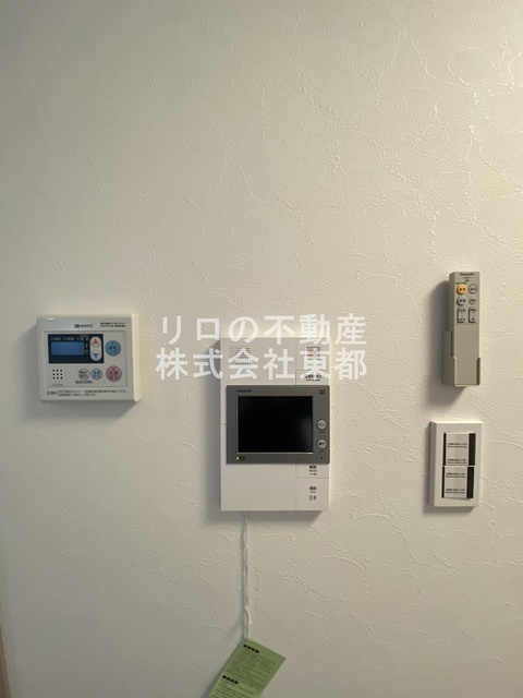 セキュリティ　訪問者が一目で分かるＴＶモニタ付インターホンです！