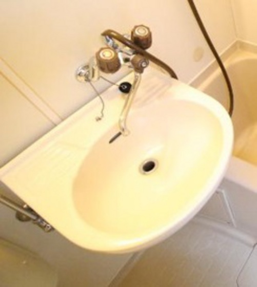 洗面設備　他号室のお写真です