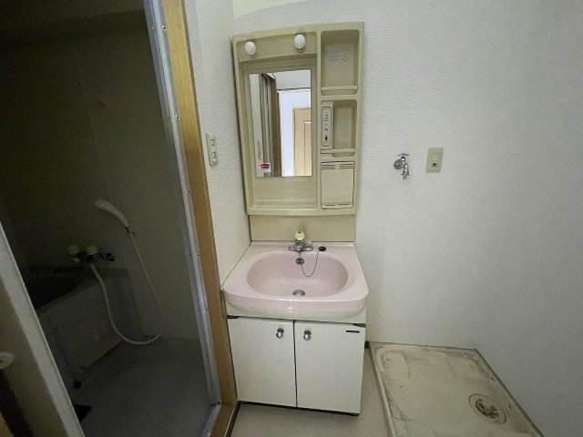 洗面設備　洗面所です