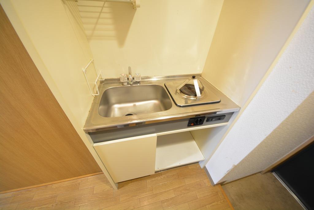 キッチン　エステムコート大阪城南　１口電気コンロ