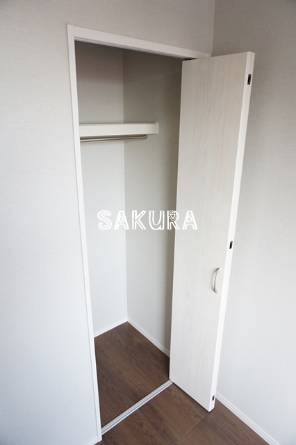 収納　お荷物の多い方でも安心のクローゼット付き♪