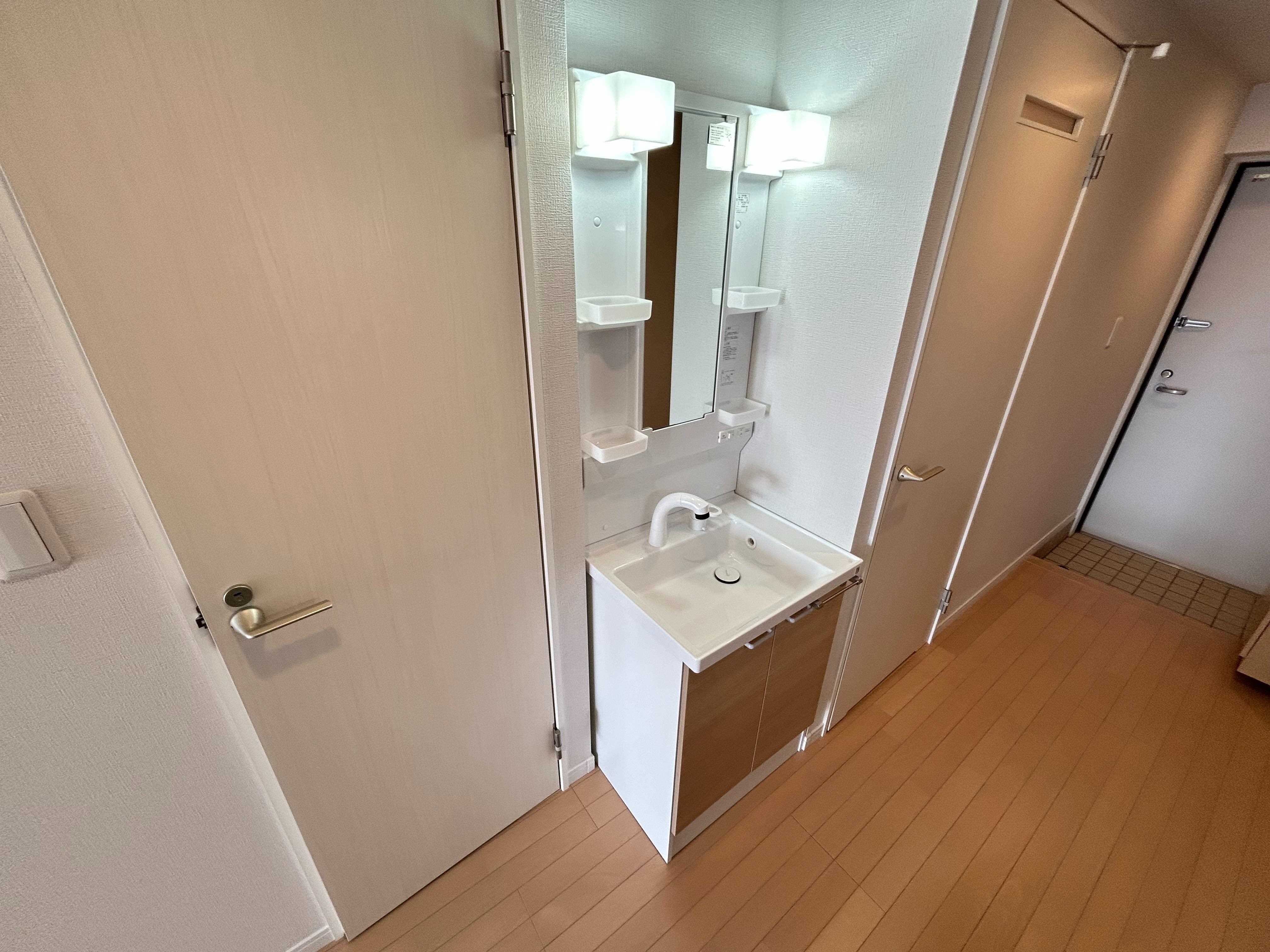 洗面設備　同じ建築会社のイメージ写真になります。