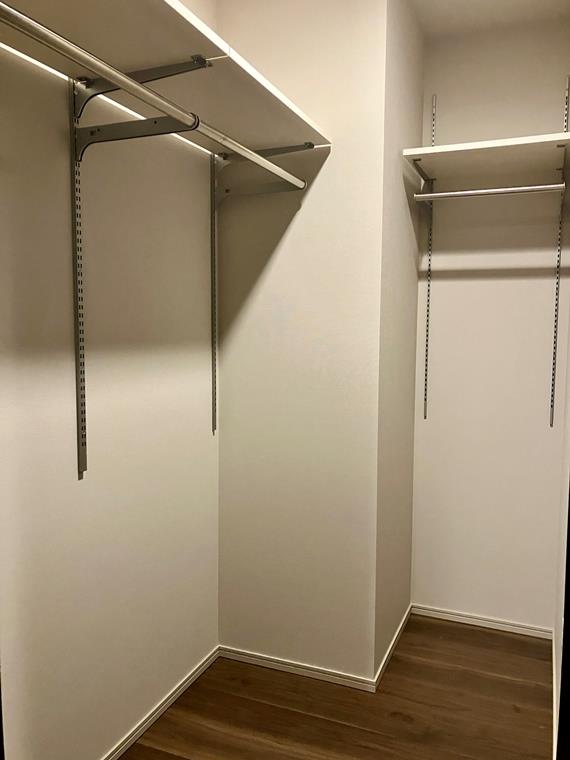 収納　大きなスペースがあり、収納には困りません