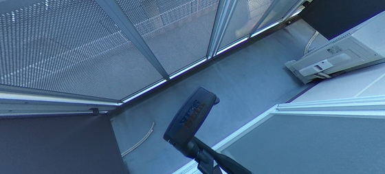 バルコニー　※別部屋の写真です