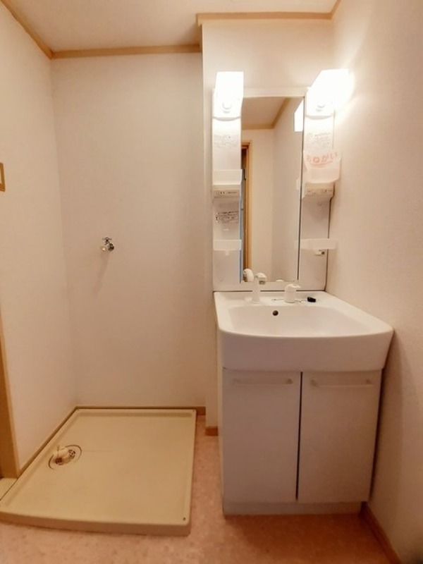 洗面設備　図面と現状に相違がある場合には現状を優先