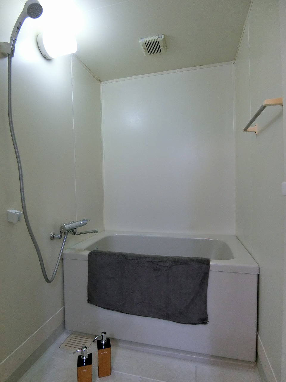 バス・シャワールーム　前回モデルルーム設置時の写真です。