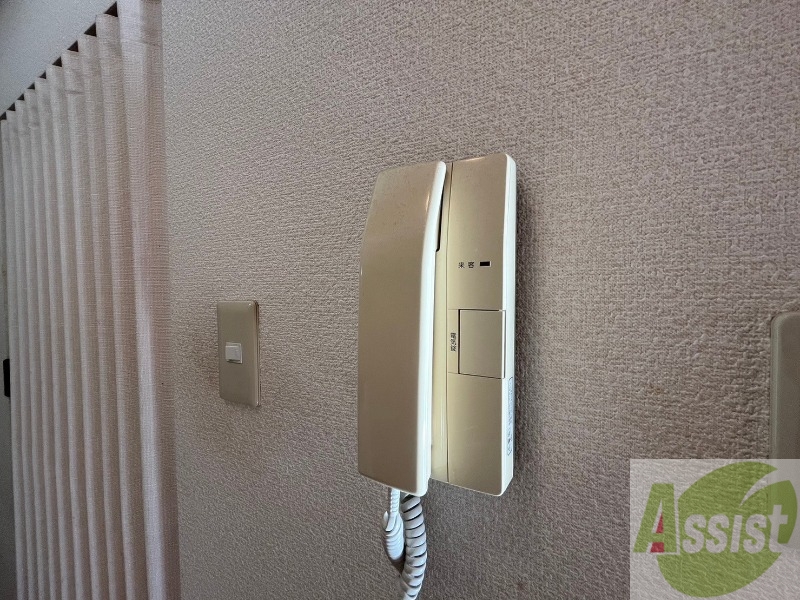 セキュリティ　インターホンは通話ができるので急な訪問があっても安心です