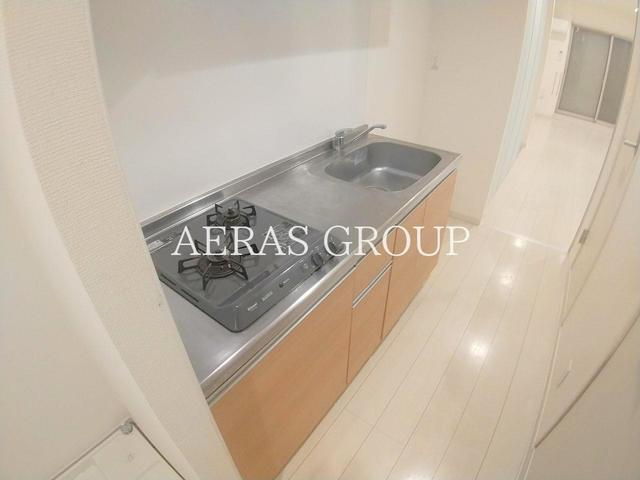 キッチン　２口ガスキッチン