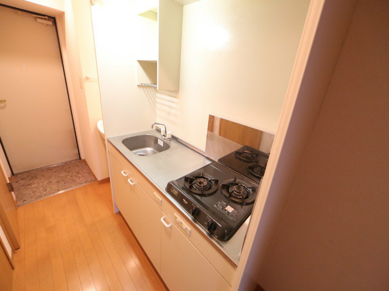 キッチン　システムキッチン　2口ガスコンロ