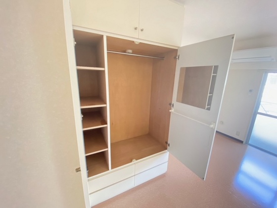 収納　※別号室の写真です。