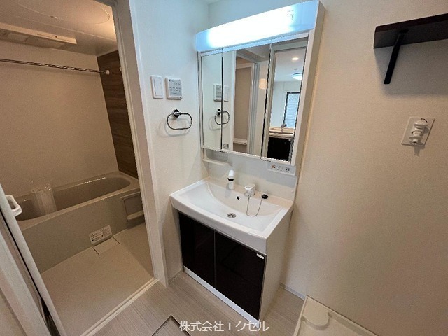 洗面設備　施工イメージです。