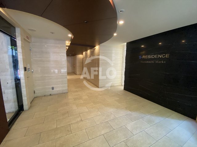 ロビー　S-RESIDENCE Honmachi Marks　ロビー