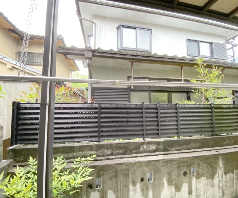 眺望　庭から見たところです。