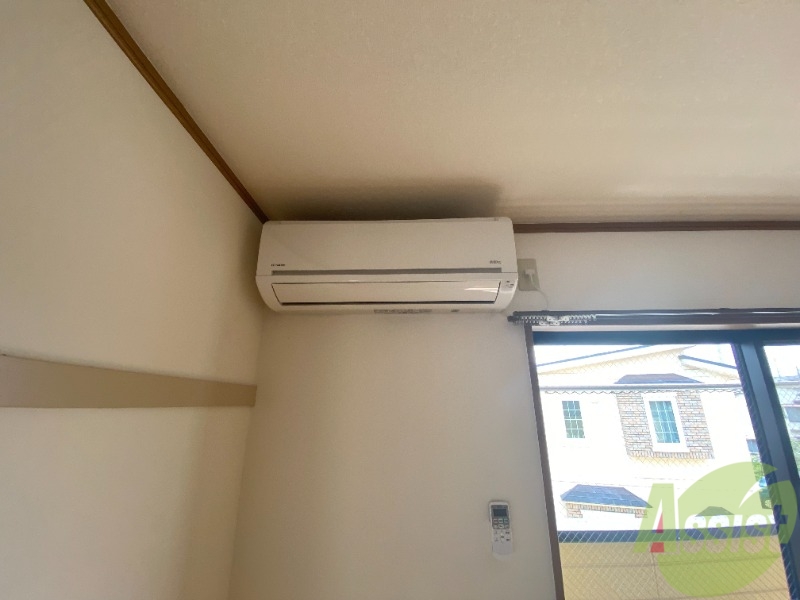 その他設備　エアコン付きなので、快適に過ごせそうです。