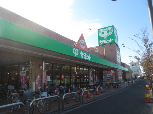 スーパー　サミットストア西小岩店（スーパー）まで437m