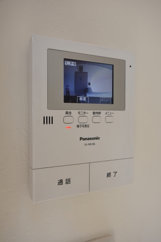 セキュリティ　同物件、別号室の参考写真です。