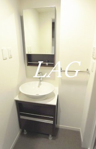 洗面設備　洗面台です。