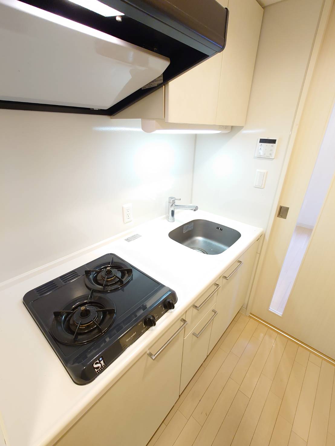キッチン　2口ガスキッチン