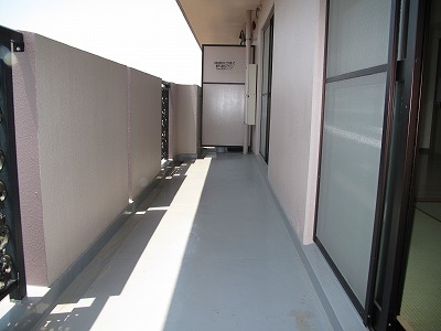 バルコニー　同タイプ別室の写真です。