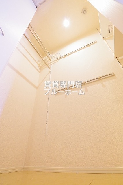 収納　大容量のウォークインクローゼット！