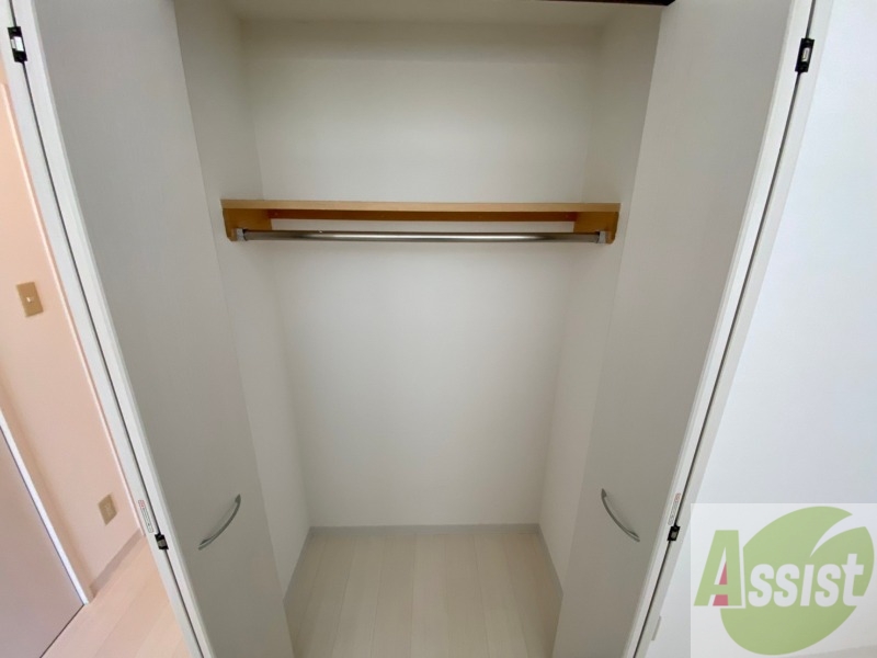 収納　収納です。寝室もすっきり片付きますよ～！