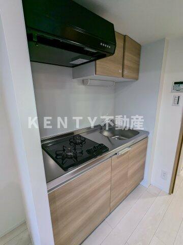 キッチン　コンパクトなキッチンで掃除もラクラク