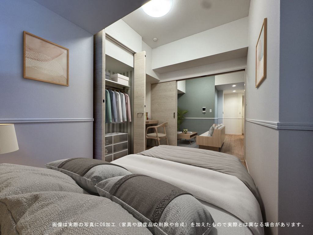 居室・リビング　※一部の画像は実際の写真に家具や調度品をCG合成したものです