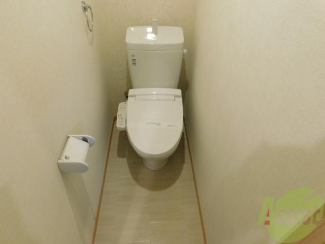 トイレ　シンプルなトイレです。
