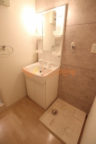 洗面設備　広い洗面スペース