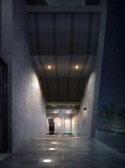 エントランス　ゆとりのあるエントランスです