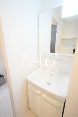 洗面設備　洗面台です。