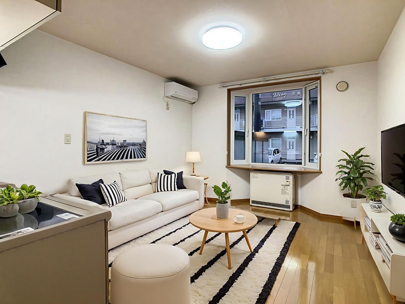 居室・リビング　本画像はCGで作成しており実際に現地に家具は置かれてません。