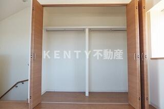 収納　収納のためのスペースです