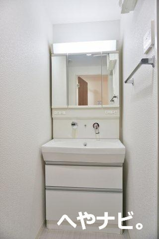 洗面設備　※別号室写真です。