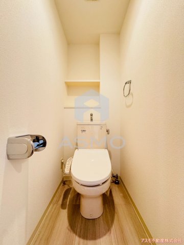 トイレ　同マンション、別部屋参考写真