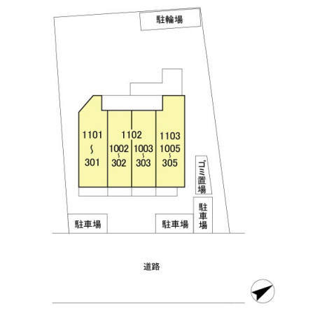 その他　８階角部屋の８０５号室です
