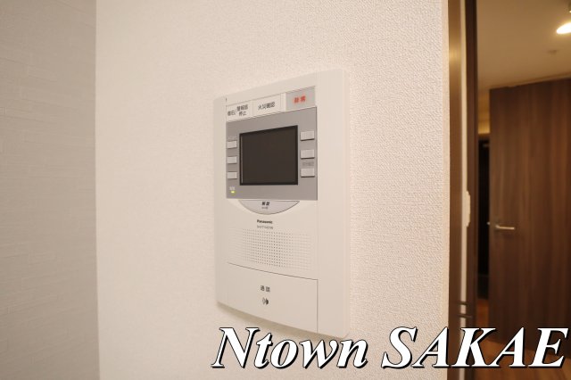 セキュリティ　モニター付きインターホンです
