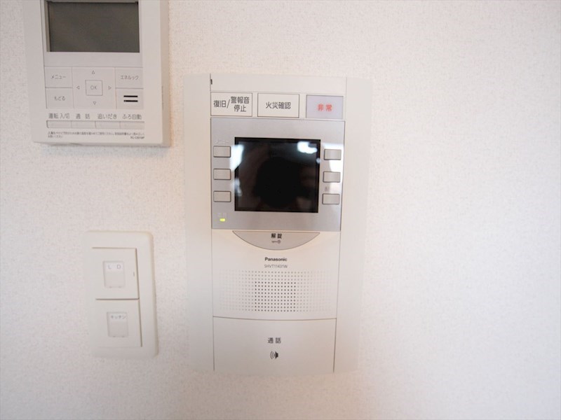 セキュリティ　ＴＶモニター付インターホン