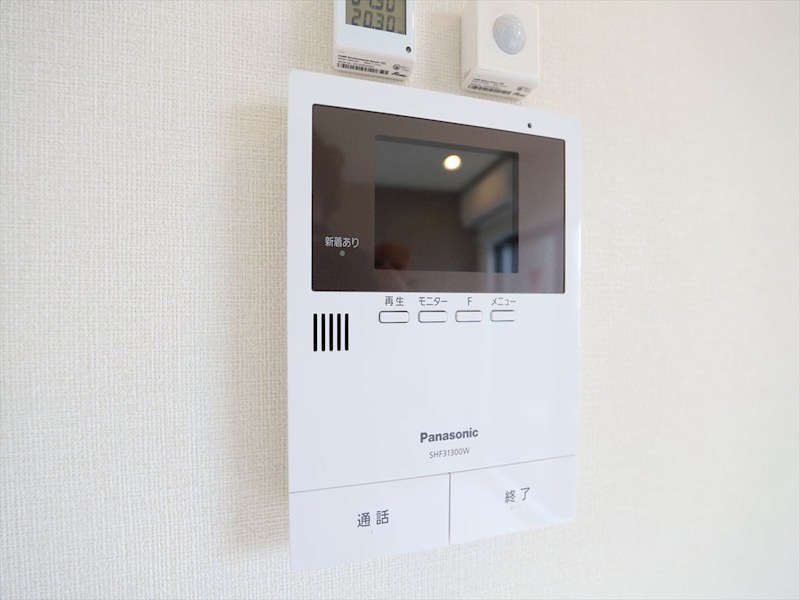セキュリティ　ＴＶモニター付インターホン　同仕様写真
