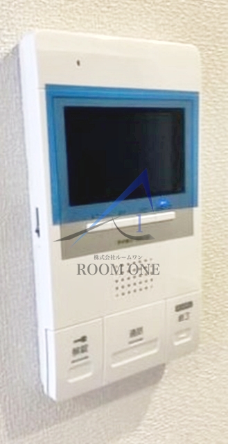 セキュリティ　モニター付きインターホンです。